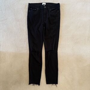 J Crew distressed Look Out High Rise Skinny 28